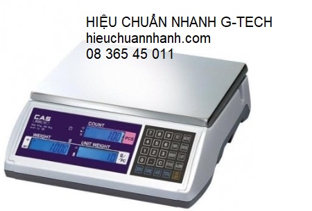 Hiệu chuẩn cân điện tử/ Electronic Balance CAS EC- Dv hiệu chuẩn nhanh