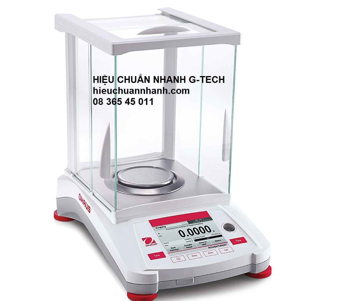 Hiệu chuẩn cân phân tích/ cân điện tử/ cân kỹ thuật OHAUS E14130/ Analytical Balance