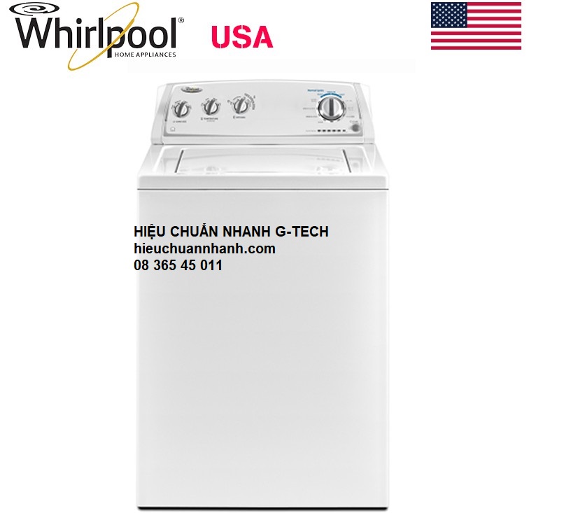 Hiệu chuẩn máy giặt/ Washing Machine WHIRLPOOL 3LWTW4840YW1- Hiệu chuẩn nhanh