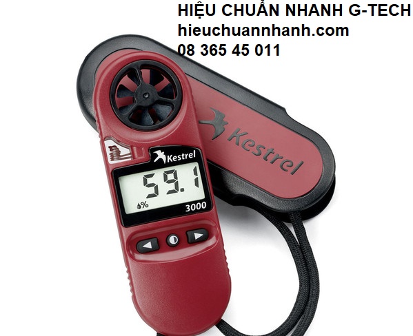 Hiệu chuẩn thiết bị đo tốc độ gió, đo vi khí hậu Hãng KESTREL- Hiệu chuẩn G-TECH