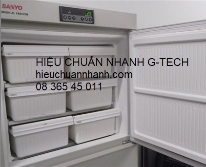 Hiệu chuẩn tủ đông sâu bảo quản sinh phẩm y tế/ Biomedical Freezer SANYO MDF-U537