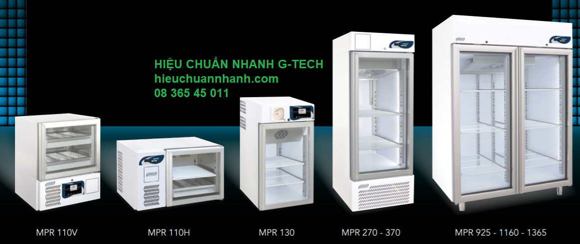 Hiệu chuẩn tủ lạnh, tủ đông sâu, tủ mát hãng EVERMED LDF370W/ Medical Refrigeration