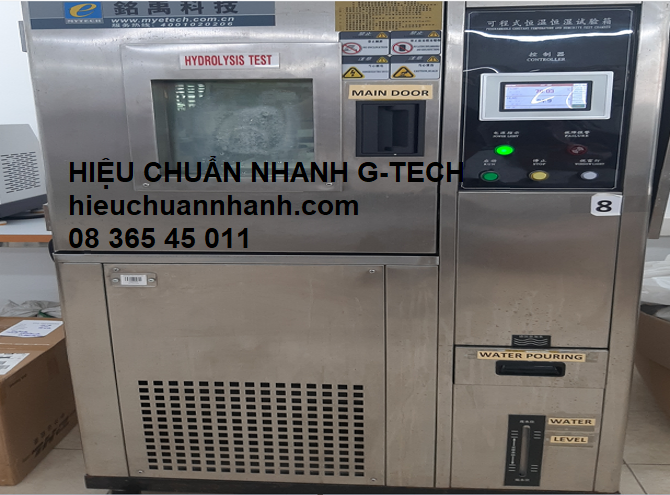 Hiệu chuẩn tủ tạo nhiệt độ độ ẩm/ HYDROLYSIS Chamber Calibration- Hiệu chuẩn G-TECH