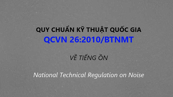 Quy chuẩn kỹ thuật quốc tế về tiếng ồn môi trường