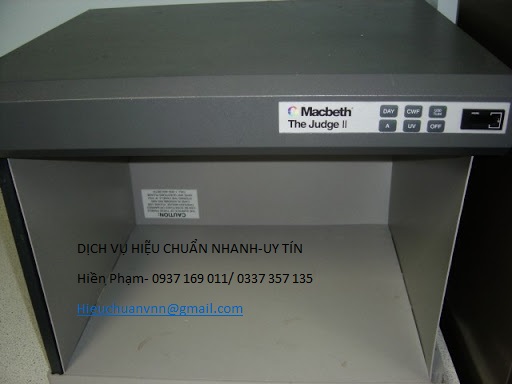 QUY TRÌNH HIỆU CHUẨN TỦ SOI MÀU VẢI THEO ISO 17025/ AATCC