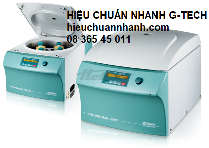 Hiệu chuẩn máy ly tâm/ Centrifuge HETTICH 320R- Hiệu chuẩn nhanh