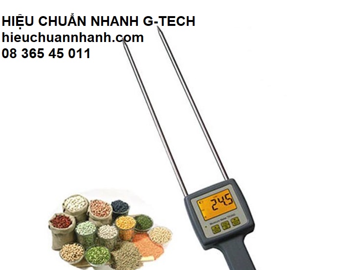 Hiệu chuẩn máy đo độ ẩm cho nông sản ngũ cốc hãng Total Meter- Dịch vụ nhanh giá rẻ