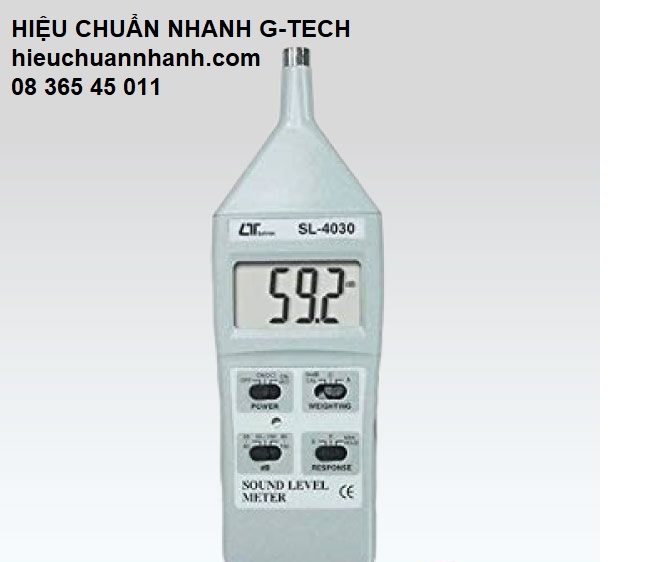 Hiệu chuẩn thiết bị đo độ ồn, âm thanh/ Sound Level Meter HÃNG LUTRON
