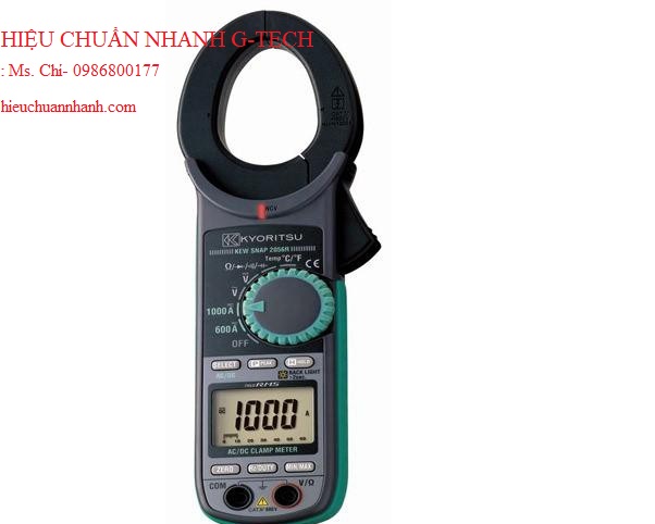 Hiệu chuẩn Ampe kìm AC/DC KYORITSU 2056R (600/1000A),Hiệu chuẩn nhanh G-tech