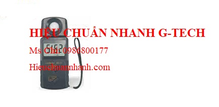 Hiệu chuẩn máy đo cường độ ánh sáng Smartsensor AS813A (1~200.000lux; ±4%).Hiệu chuẩn nhanh G-tech