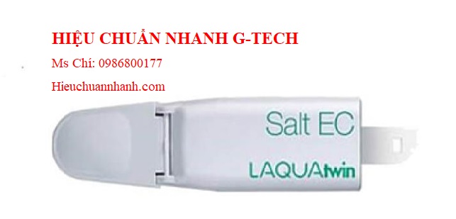  Hiệu chuẩn cảm biến đo độ mặn HORIBA S071 (chỉ dùng cho Salt 11).Hiệu chuẩn nhanh G-tech