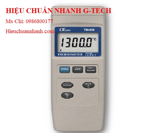 Hiệu chuẩn máy đo nhiệt độ LUTRON TM-934S.Hiệu chuẩn nhanh G-tech