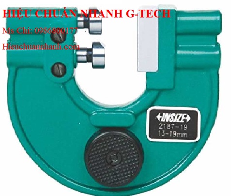 Hiệu chuẩn dưỡng kẹp điều chỉnh Insize 2187-38 (32-38mm).Hiệu chuẩn nhanh G-tech