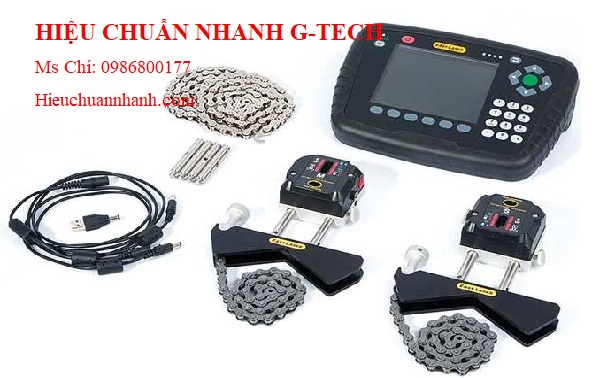 Hiệu chuẩn máy cân chỉnh đồng tâm bằng tia laser EASYLASER E420 (3m, 0.01 mm).Hiệu chuẩn nhanh G-tech