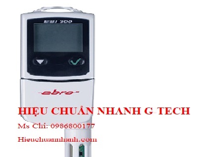  Hiệu chuẩn thiết bị ghi nhiệt độ, độ ẩm hiển thị số EBRO EBI 20-TH1 (1601-0044).Hiệu chuẩn nhanh G-tech