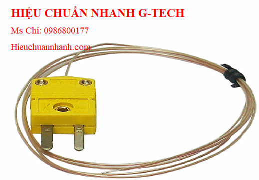 Hiệu chuẩn đầu dò nhiệt độ kiểu K Omega GG-K-30-SLE-4M.Hiệu chuẩn nhanh G-tech