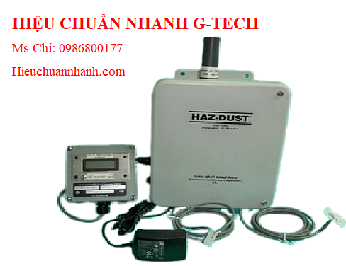 Hiệu chuẩn  cảm biến giám sát chất lượng bụi hạt không khí Haz-Dust AQ-10.Hiệu chuẩn nhanh G-tech