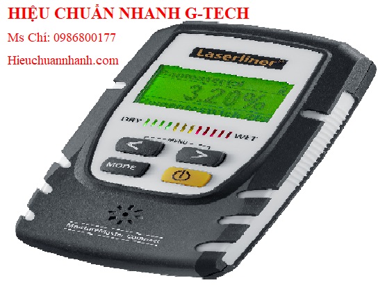 Hiệu chuẩn máy đo độ ẩm gỗ và vật liệu xây dựng LaserLiner 082.333A.Hiệu chuẩn nhanh G-tech