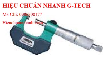 Hiệu chuẩn  Panme đo ngoài cơ khí INSIZE 3236-200B (175-200mm).Hiệu chuẩn nhanh G-tech