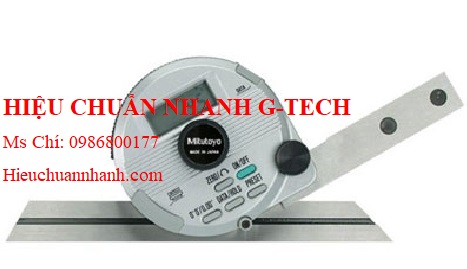 Hiệu chuẩn thước đo góc điện tử Mitutoyo 187-501.Hiệu chuẩn nhanh G-tech