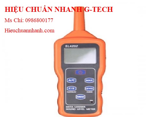 Hiệu chuẩn  máy đo độ ồn Total Meter SL4202.Hiệu chuẩn nhanh G-tech