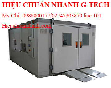 Hiệu chuẩn  tủ nhiệt ẩm.Hiệu chuẩn nhanh - chính xác - hiệu quả