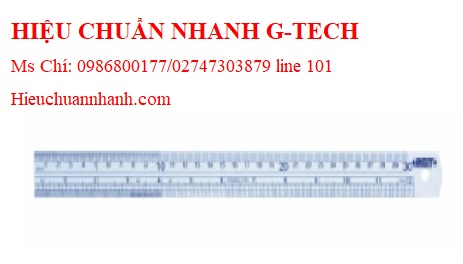 Mua bán thước lá thẳng INSIZE 7110-500 kèm hiệu chuẩn.Hiệu chuẩn G-tech