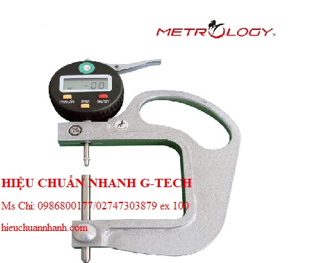Phân Phối Đồng Hồ Đo Độ Dày (Họng Sâu L: 30mm ), Model: ET-9010H kèm Hiệu Chuẩn