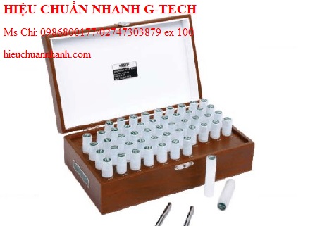 Phân Phối Bộ Dưỡng Đo Hình Trụ 51 Chi Tiết (Ø9.50-10.00mm), Model: 4166-10 Kèm Hiệu Chuẩn