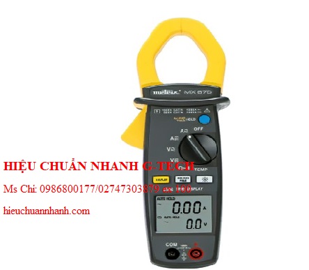 Phân Phối Kìm Vạn Năng, Model: MX 675 Kèm Hiệu Chuẩn 