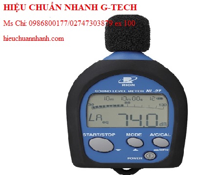 Phân Phối Máy Đo Độ Ồn, Model: NL-27 Kèm Hiệu Chuẩn