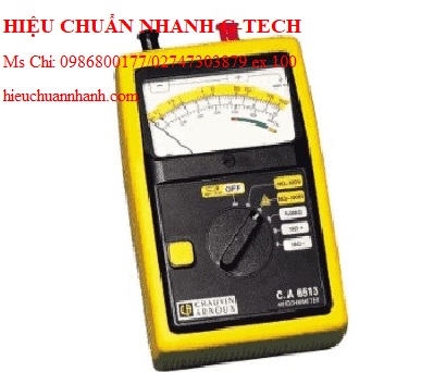 Phân Phối Máy Kiểm Tra Điện Trở Cách Điện, Model: C.A 6513 Kèm Hiệu Chuẩn