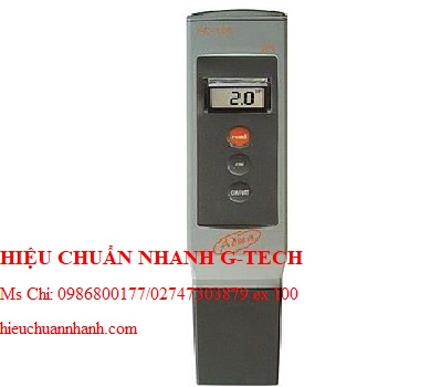 Hiệu chuẩn  máy đo độ pH bỏ túi Adwa AD101.Hiệu chuẩn nhanh G-tech