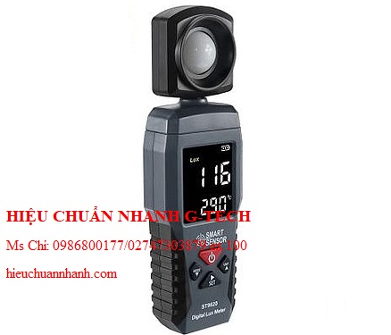 Hiệu chuẩn  máy đo cường độ ánh sáng SMARTSENSOR ST9620. Hiệu chuẩn nhanh G-tech