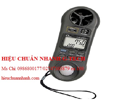 Hiệu chuẩn máy đo nhiệt độ, tốc độ gió, ánh sáng, độ ẩm LUTRON LM8000A. Hiệu chuẩn nhanh G-tech