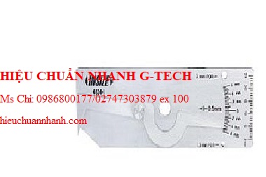 Hiệu chuẩn thước đo mối hàn INSIZE 4834-1 (0-6mm; 0-6mm; 1.5mm, 3mm; 25mm). Hiệu chuẩn nhanh G-tech