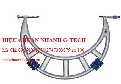 Hiệu chuẩn panme đo ngoài cơ khí MOORE & WRIGHT (ANH) MW220-08 (1000-1200mm, 0.01mm). Hiệu chuẩn nhanh G-tech