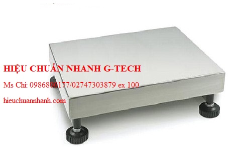 Hiệu chuẩn bàn cân KERN KFP 6V20LM (6kg, 200mg, IP65). Hiệu chuẩn nhanh G-tech