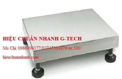 Hiệu chuẩn bàn cân KERN KFP 15V20M (6kg|15kg, 500mg, IP65). Hiệu chuẩn nhanh G-tech