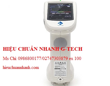 Hiệu chuẩn máy quang phổ màu 3nh TS7700 (400~700nm; 10nm). Hiệu chuẩn nhanh G-tech