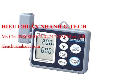 Hiệu chuẩn nhiệt ẩm kế tự ghi SATO SK-L200TH-II. Hiệu chuẩn nhanh G-tech