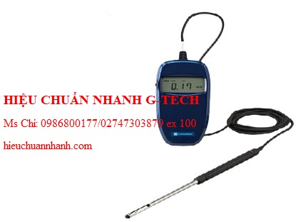 Hiệu chuẩn máy đo gió cầm tay KANOMAX 6006-DG ( 0.01 m/s to 20.0 m/s , -20 đến 70°C) KANOMAX 6006-DG. Hiệu chuẩn nhanh G-tech