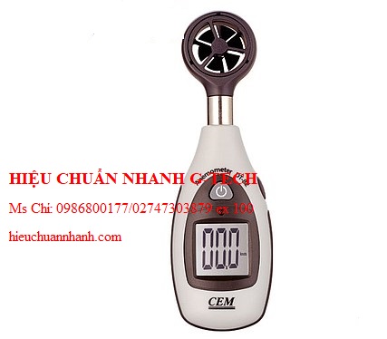 Hiệu chuẩn máy đo tốc độ gió mini CEM DT-82. Hiệu chuẩn nhanh G-tech