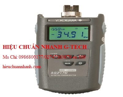 Hiệu chuẩn máy đo công suất quang cầm tay Yokogawa AQ2170H. Hiệu chuẩn nhanh G-tech