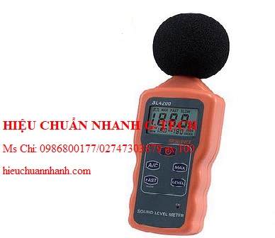 Hiệu chuẩn máy đo độ ồn Total Meter SL4200. Hiệu chuẩn nhanh G-tech