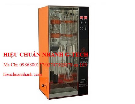 Hiệu chuẩn  máy cất đạm tự động QIANJIAN KDN-103F (0.1mg~200mg Nitrogen). Hiệu chuẩn nhanh G-tech