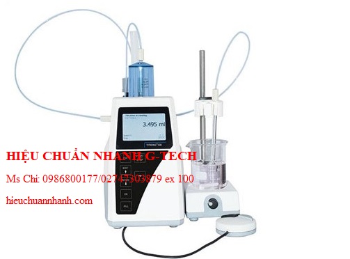 Hiệu chuẩn máy chuẩn độ bán tự động YSI T 500-M2/20. Hiệu chuẩn nhanh G-tech