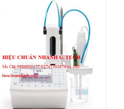 Hiệu chuẩn máy chuẩn độ bán tự động T 300/50 M2. Hiệu chuẩn nhanh G-tech