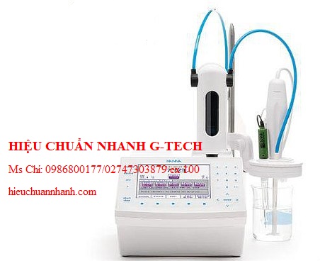 Hiệu Chuẩn  Máy Chuẩn Độ Điện Thế Tự Động HANNA HI931-02. Hiệu Chuẩn Nhanh G-tech