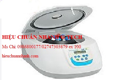 Hiệu chuẩn máy ly tâm mini màu đỏ Benchmark BSC1006-R-E (6,600 rpm). Hiệu chuẩn nhanh G-tech